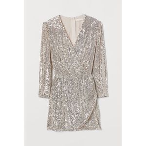 H&M Sequined Romper
